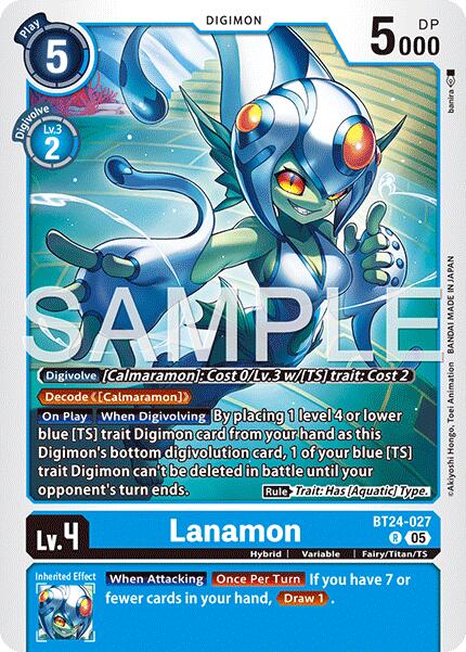 Image of Lanamon [BT24-027] [Time Stranger]