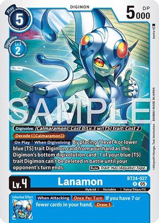 Image of Lanamon [BT24-027] [Time Stranger]