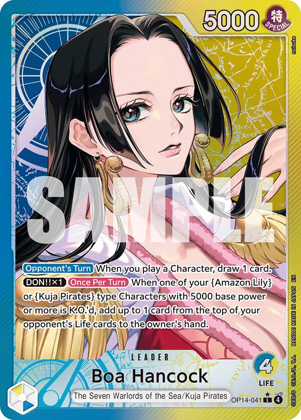 Image of Boa Hancock (OP14-041) (Alternate Art) [The Azure Sea's Seven]