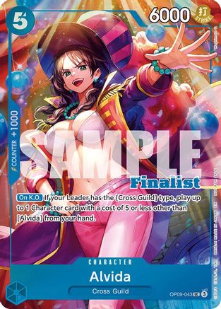 Image of Alvida (CS 25-26 Finalist Card Set 2) (OP09-043) - One Piece Promotion Cards Foil