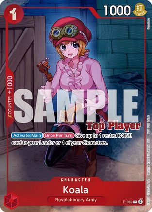 Image of Koala (CS 25-26 Top Player Pack Vol. 2) (P-069) - One Piece Promotion Cards Foil