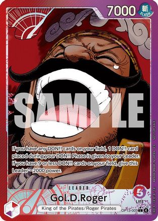 Image of Gol.D.Roger (Jumbo) (OP13-003) - One Piece Promotion Cards