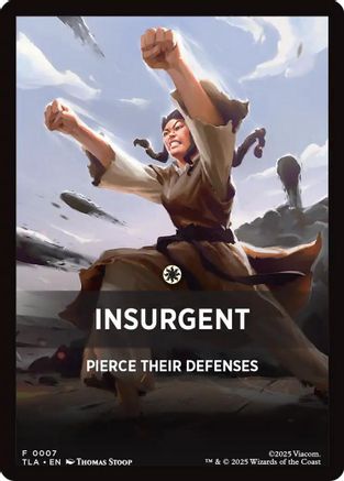 Image of Insurgent Theme Card [Avatar: The Last Airbender Tokens]