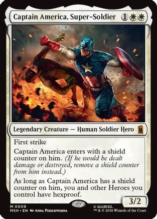 Image of Captain America, Super-Soldier [Marvel Super Heroes]