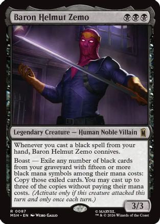 Image of Baron Helmut Zemo [Marvel Super Heroes]
