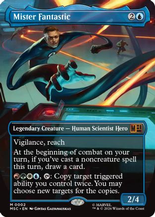 Image of Mister Fantastic (Borderless) [Marvel Super Heroes Commander]