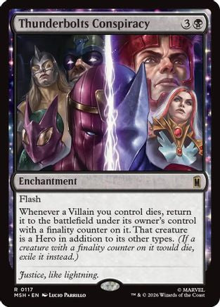 Image of Thunderbolts Conspiracy [Marvel Super Heroes]