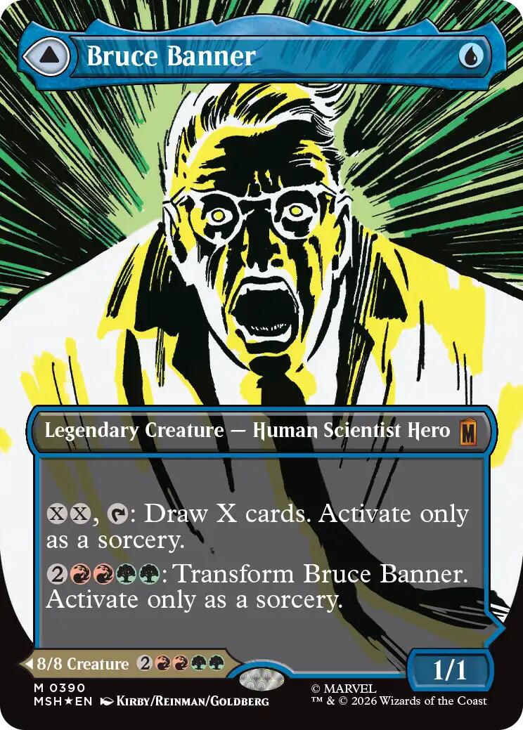 Image of Bruce Banner (Borderless) [Marvel Super Heroes]