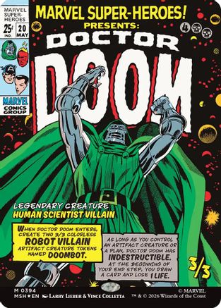 Image of Doctor Doom (Borderless) [Marvel Super Heroes]