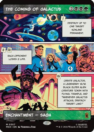 Image of The Coming of Galactus (Borderless) [Marvel Super Heroes]