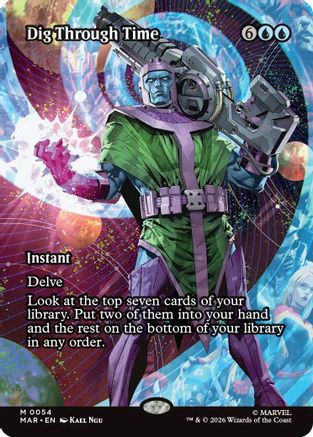 Image of Dig Through Time (Borderless) [Marvel Universe: Eternal-Legal]