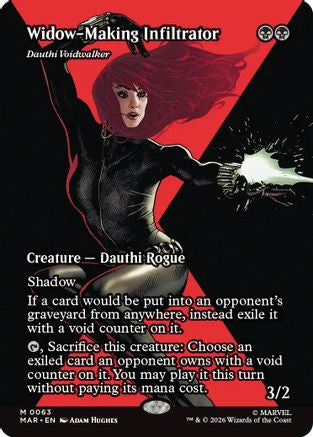 Image of Widow-Making Infiltrator - Dauthi Voidwalker (Borderless) [Marvel Universe: Eternal-Legal]