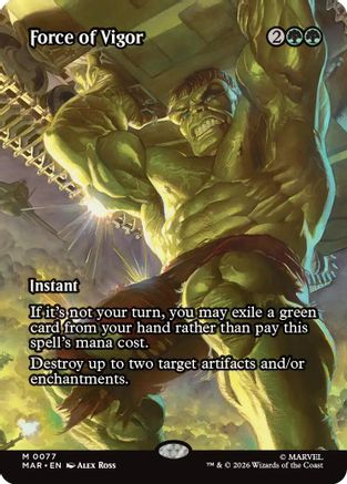 Image of Force of Vigor (Borderless) [Marvel Universe: Eternal-Legal]
