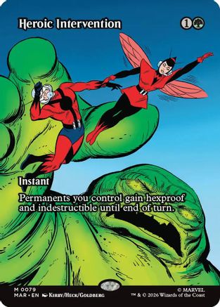 Image of Heroic Intervention (0079) (Borderless) [Marvel Universe: Eternal-Legal]