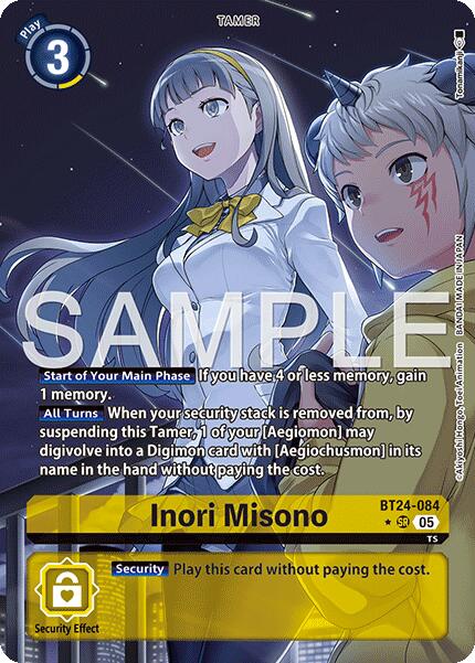 Image of Inori Misono [BT24-084] (Alternate Art) [Time Stranger]