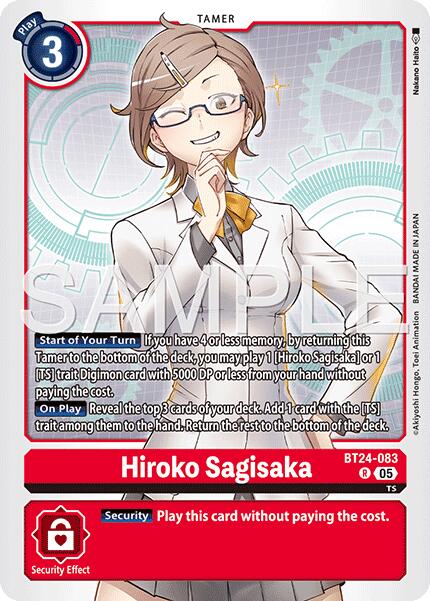 Image of Hiroko Sagisaka [BT24-083] [Time Stranger]