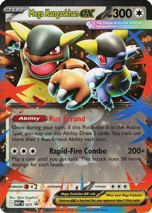 Image of Mega Kangaskhan ex (025) [Mega Evolution Promo]