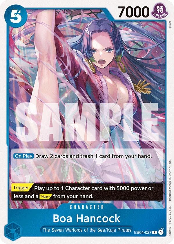 Image of Boa Hancock (EB04-027) [The Azure Sea's Seven]