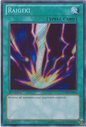 Image of Raigeki [LCYW-EN054] Secret Rare