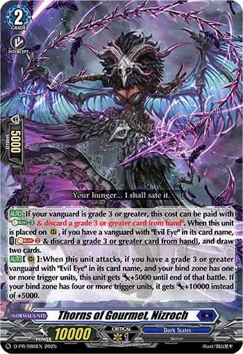 Image of Thorns of Gourmet, Nizroch (D-PR/986EN) [D Promo Cards]