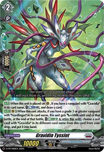 Image of Gravidia Tyssint (D-PR/988EN) [D Promo Cards]