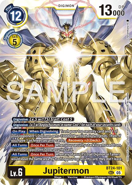 Image of Jupitermon [BT24-101] [Time Stranger]