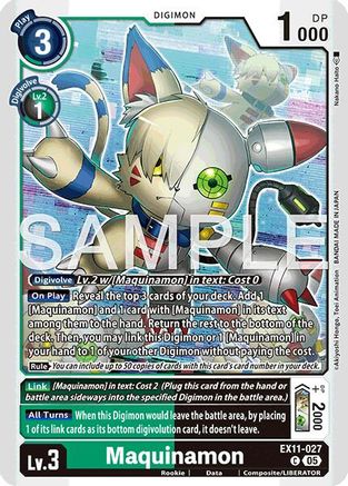 Image of Maquinamon [EX11-027] [Dawn of Liberator]