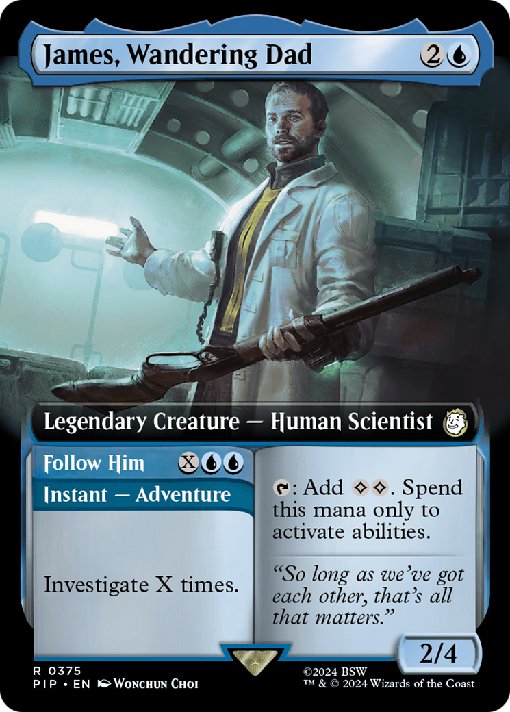 Image of James, Wandering Dad // Follow Him (Extended Art) [Fallout]