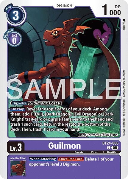 Image of Guilmon [BT24-066] [Time Stranger]