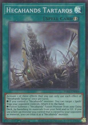 Image of Hecahands Tartaros (Super Rare) [PHRE-EN009] Super Rare
