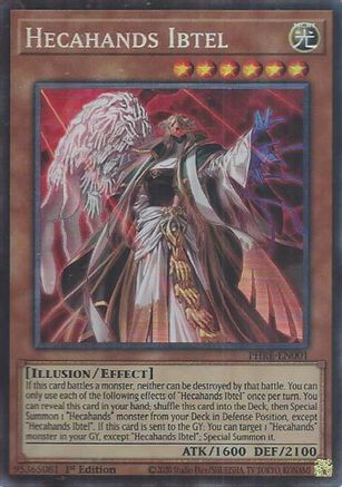 Image of Hecahands Ibtel (CR) [PHRE-EN001] Collector's Rare