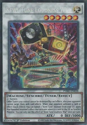Image of Kewl Tune Loudness War (CR) [PHRE-EN038] Collector's Rare