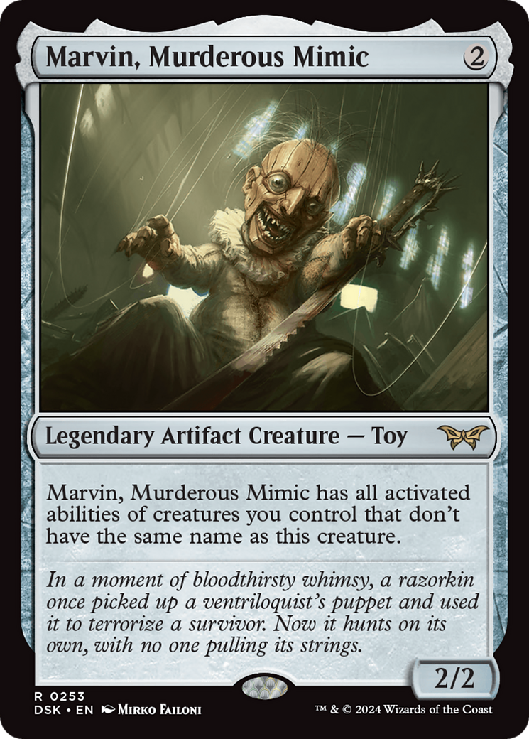 Image of Marvin, Murderous Mimic [Duskmourn: House of Horror]