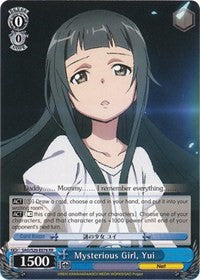 Image of Mysterious Girl, Yui (SAO/S20-E076 RR) [Sword Art Online]