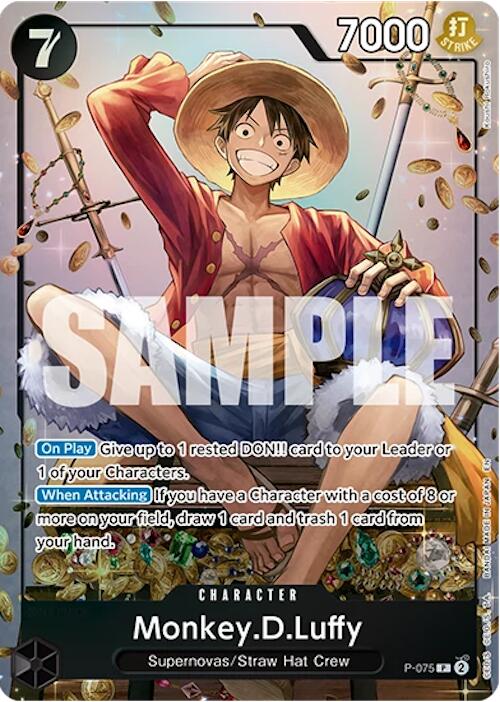 Image of Monkey.D.Luffy (Tin Pack Set Vol. 2) [One Piece Promotion Cards]