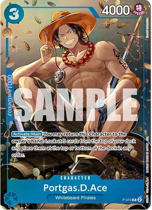 Image of Portgas.D.Ace (Tin Pack Set Vol. 2) [One Piece Promotion Cards]