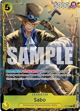 Image of Sabo (Tin Pack Set Vol. 2) [One Piece Promotion Cards]