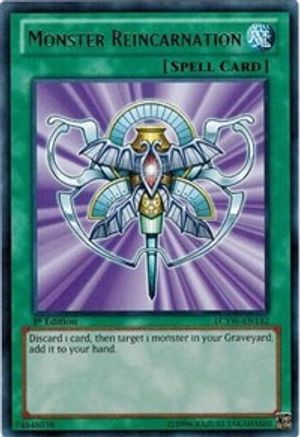 Image of Monster Reincarnation [LCYW-EN142] Rare