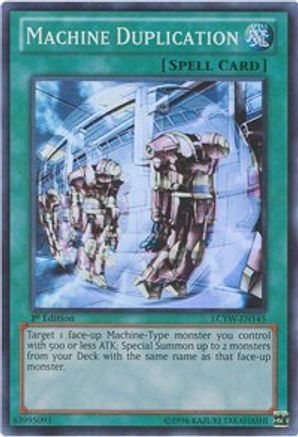 Image of Machine Duplication [LCYW-EN145] Super Rare