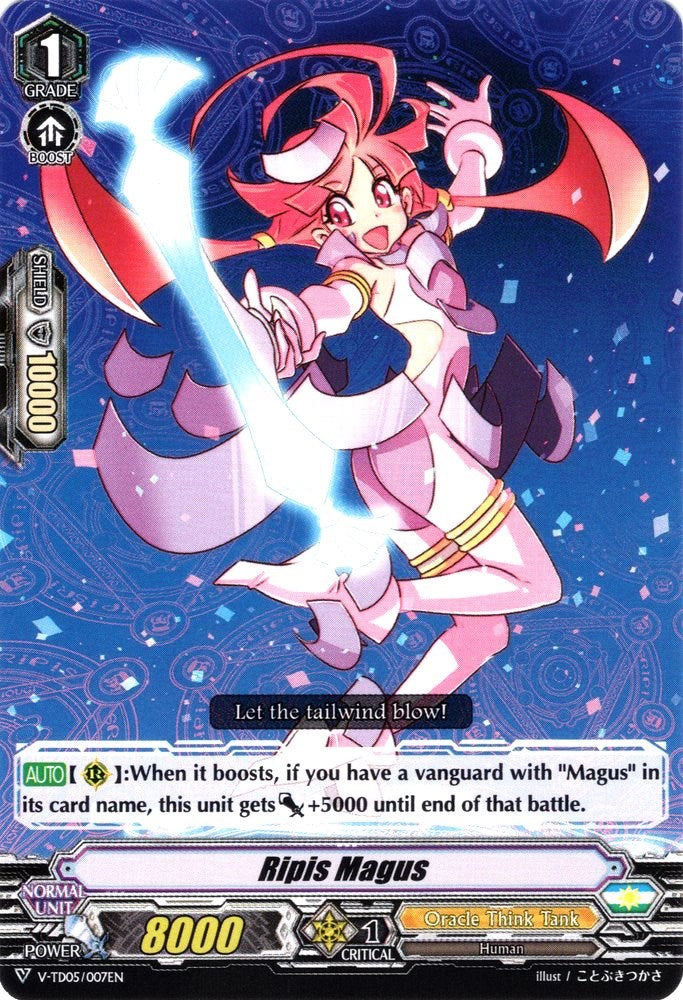 Image of Ripis Magus (V-TD05/007EN) [Misaki Tokura]