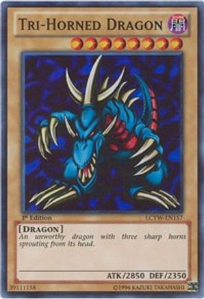 Image of Tri-Horned Dragon [LCYW-EN157] Super Rare