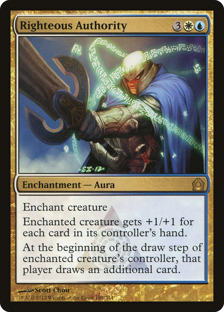 Image of Righteous Authority [Return to Ravnica]