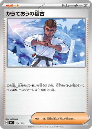 Image of Black Belt's Training (704/742) - Start Deck 100 Battle Collection
