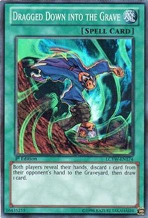 Image of Dragged Down into the Grave [LCYW-EN174] Super Rare