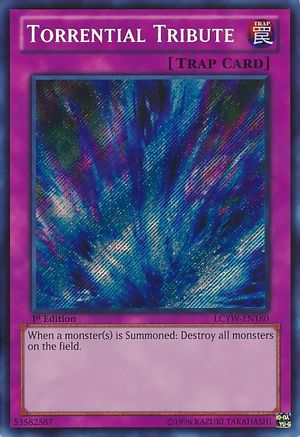 Image of Torrential Tribute [LCYW-EN180] Secret Rare