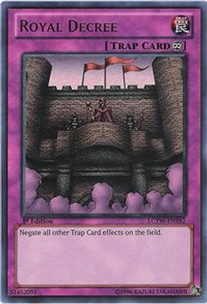 Image of Royal Decree [LCYW-EN182] Ultra Rare
