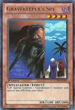 Image of Gravekeeper's Spy [LCYW-EN183] Ultra Rare