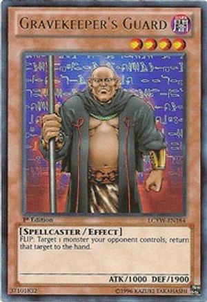 Image of Gravekeeper's Guard [LCYW-EN184] Ultra Rare