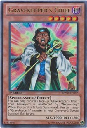Image of Gravekeeper's Chief [LCYW-EN187] Ultra Rare