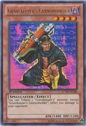 Image of Gravekeeper's Cannonholder [LCYW-EN188] Ultra Rare